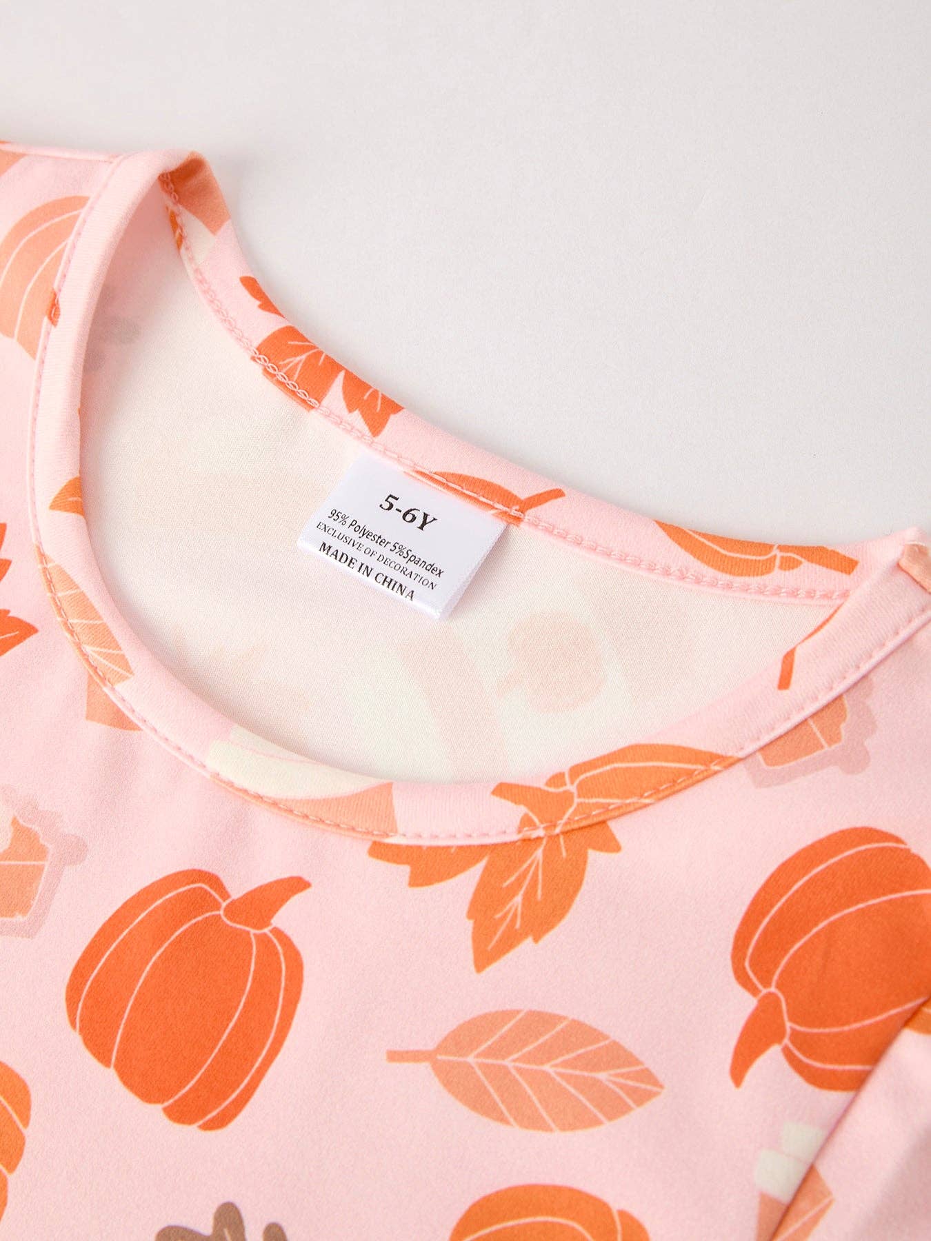 Pumpkin Maple Leaf Dress