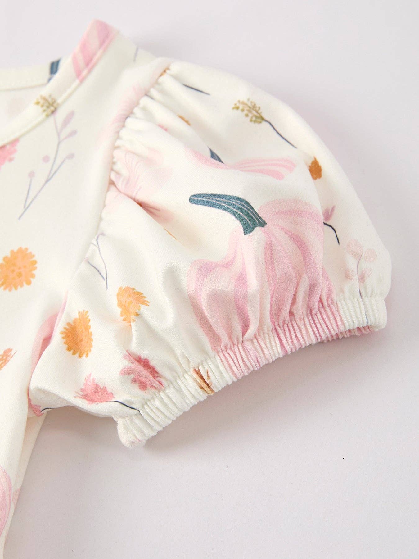 Cute Pumpkin Print Girls Dress