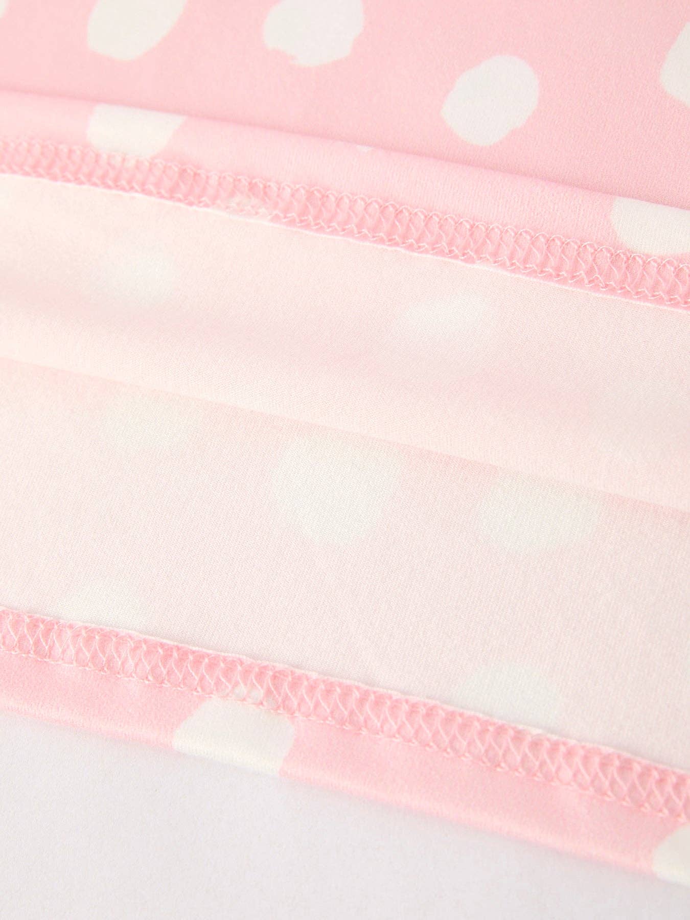 Fall Pink Polka Dot Dress