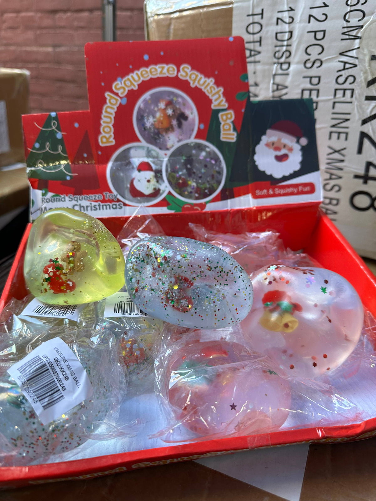 Coconut Oil Ball w/ Christmas Themed Charm