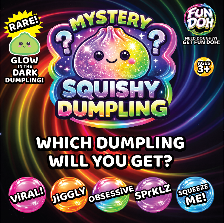 Fun Doh Mystery Dumpling Squishies |