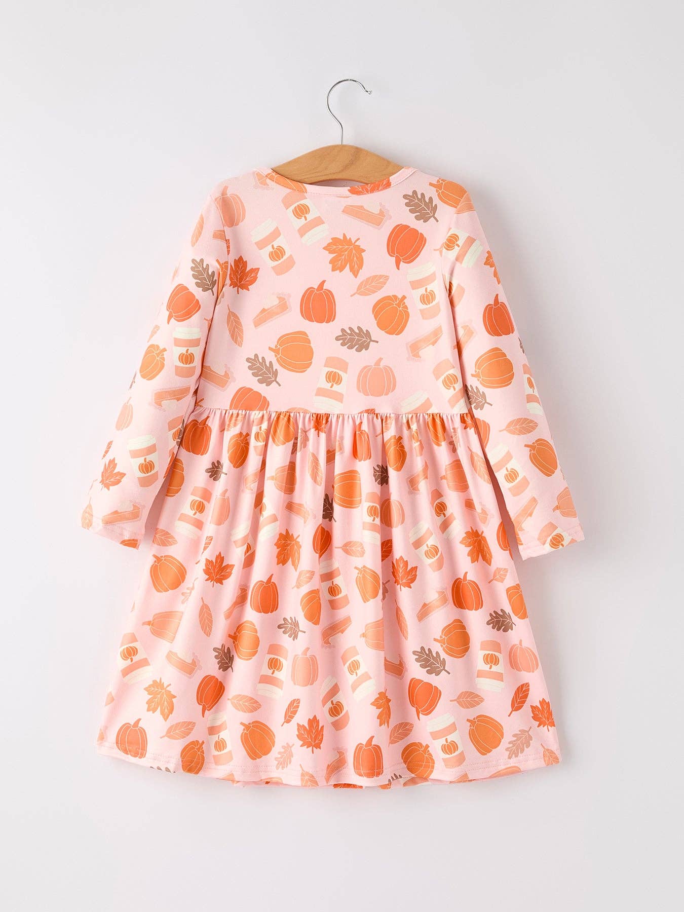 Pumpkin Maple Leaf Dress