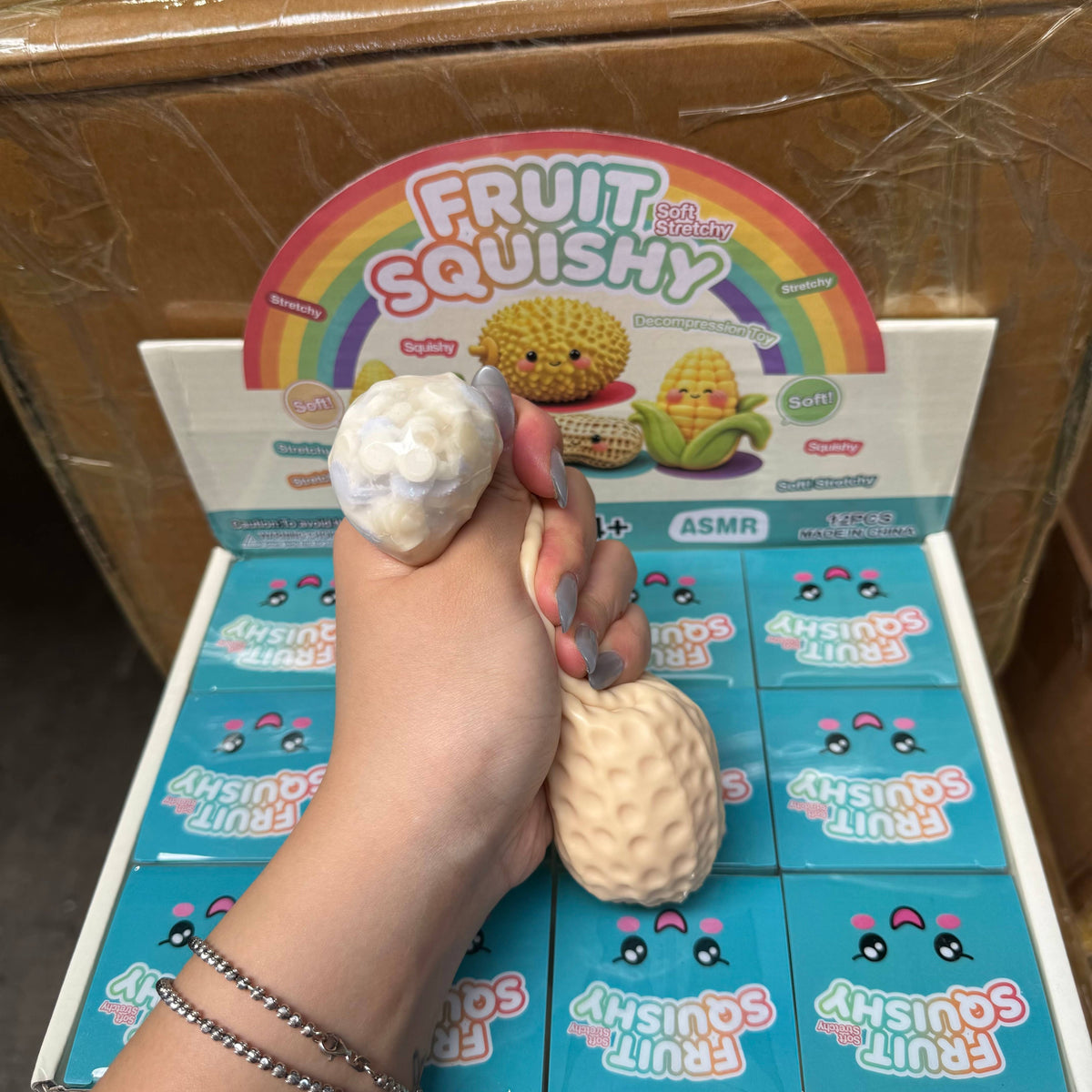 Crackling Crunchy Large Peanut Squishy