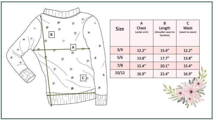 Kids Pink Pom Pom Fall Winter Scalloped Crew Neck Sweater
