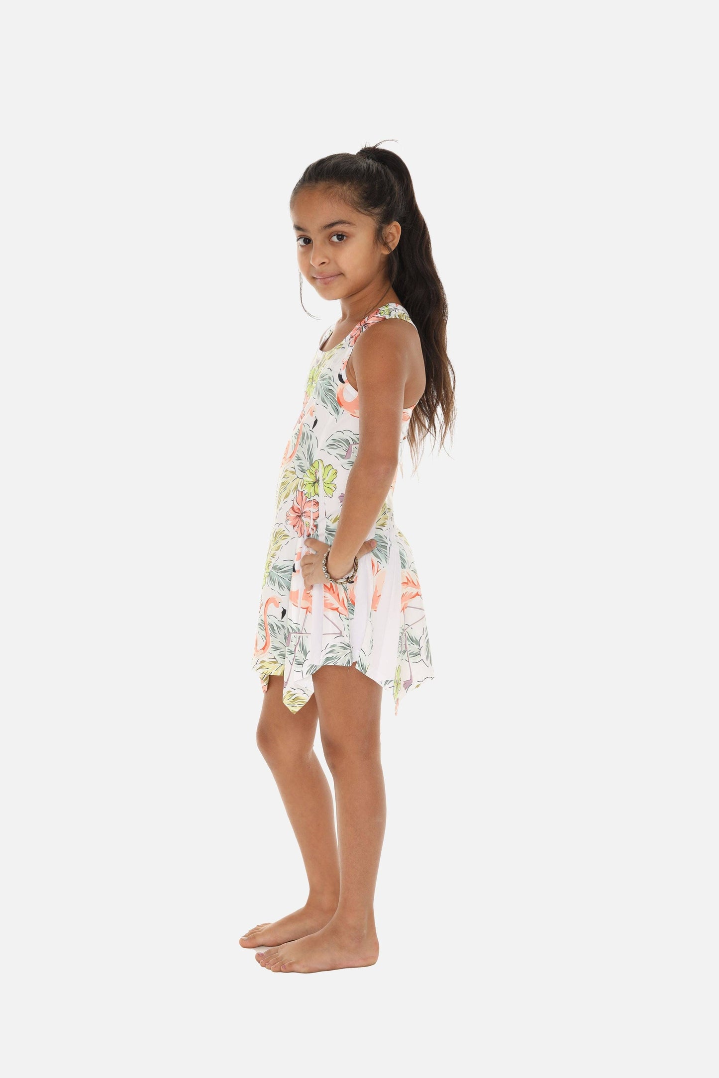 Pop of Flamingos Dress
