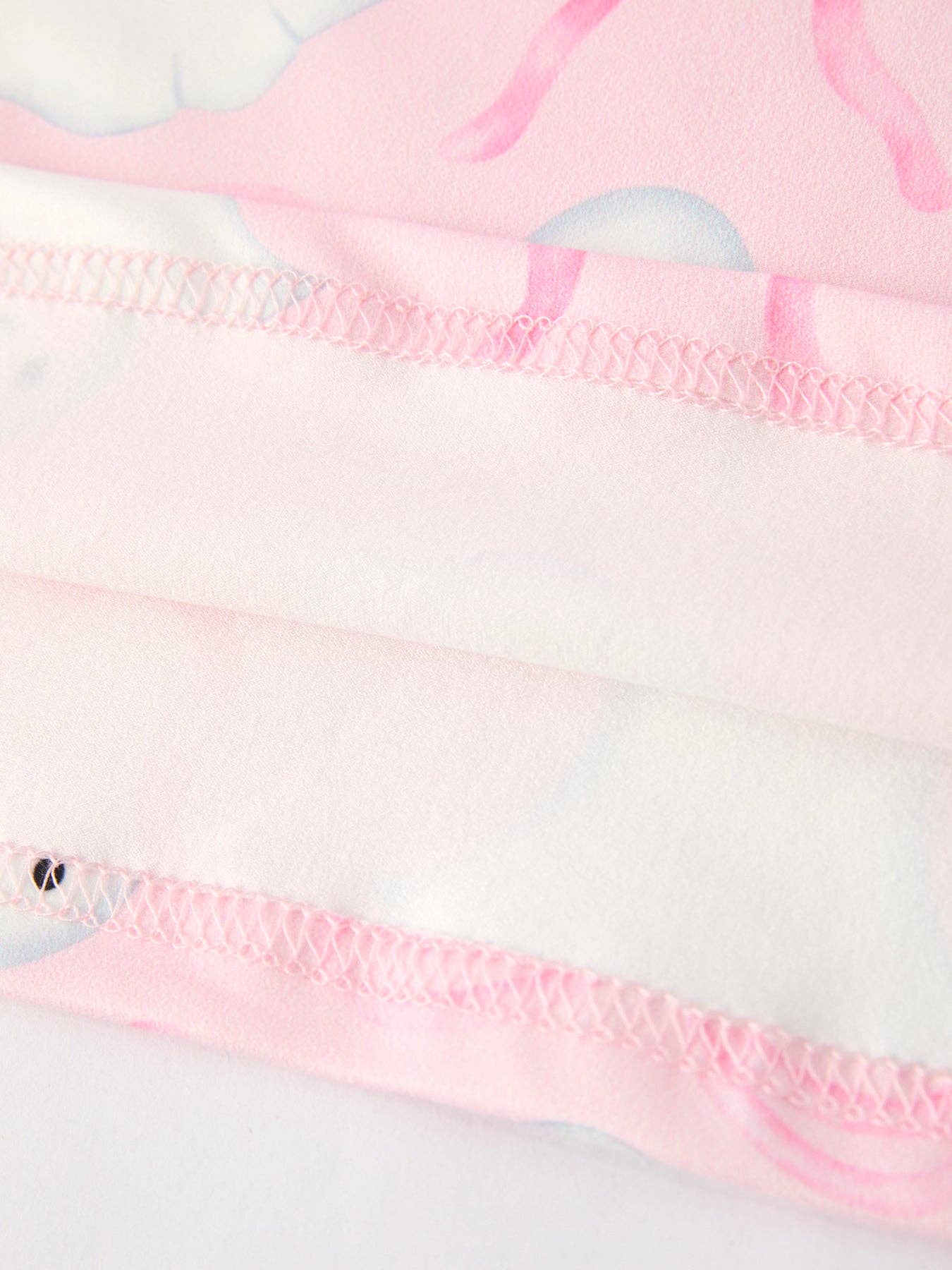 Halloween Pink Ghost Bow Flying Sleeve Dress