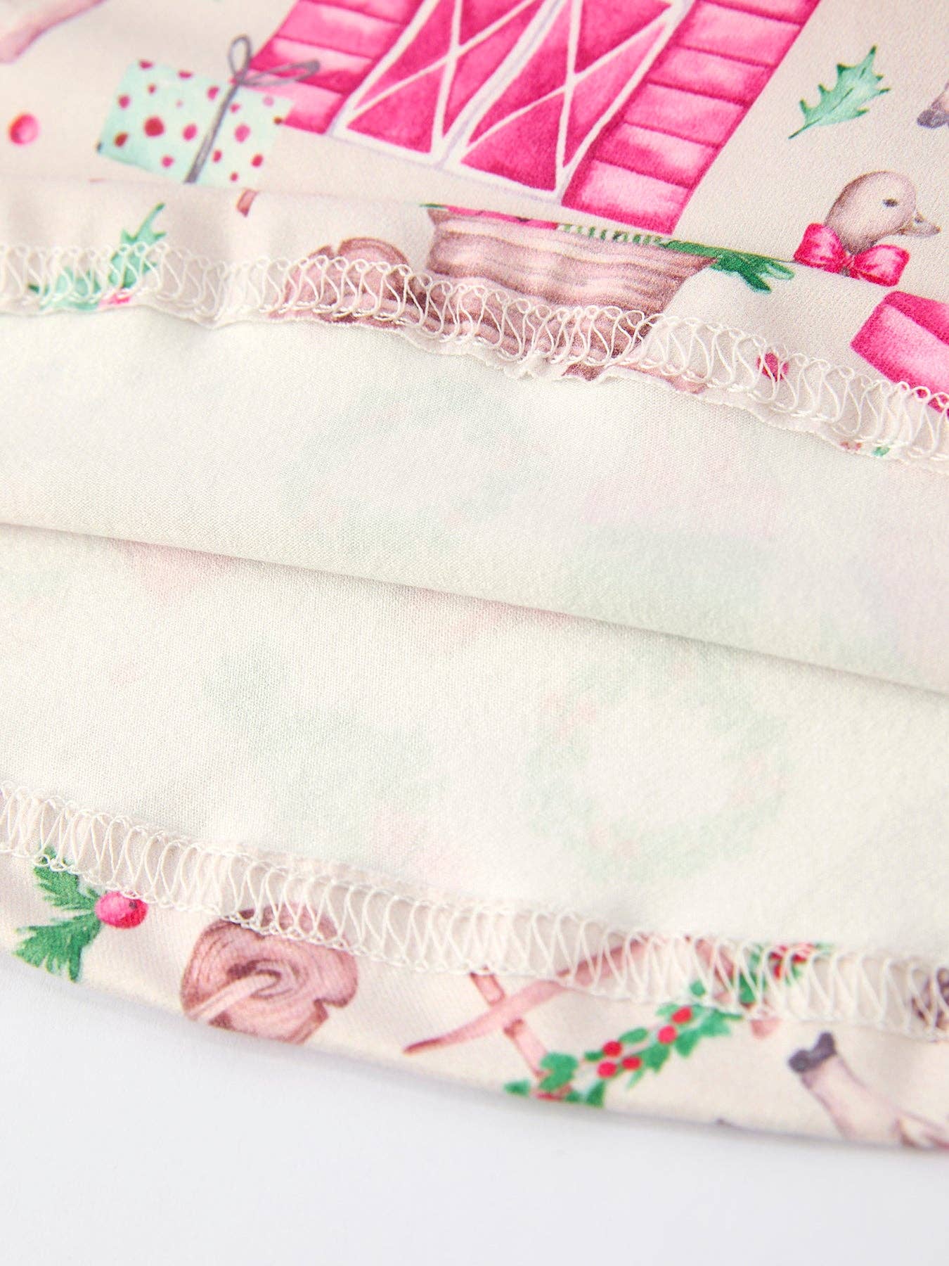 Pink Farmhouse Christmas Outfit