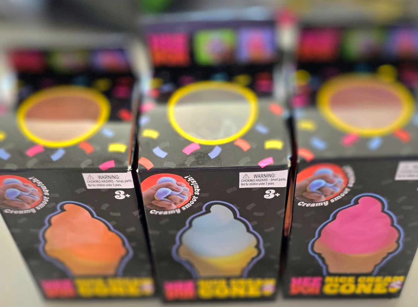 Ice Cream Squishy Assorted Colors
