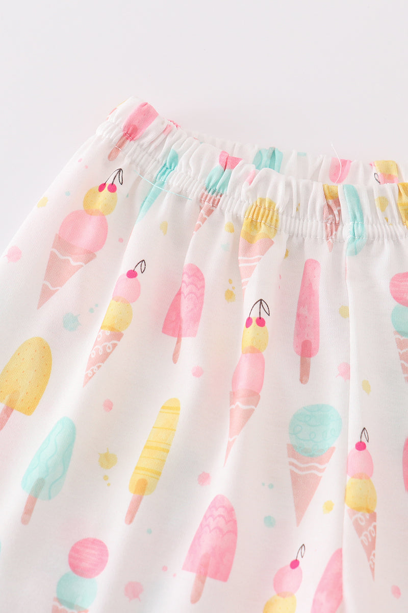 Abby & Evie
Mint ice cream embroidery set