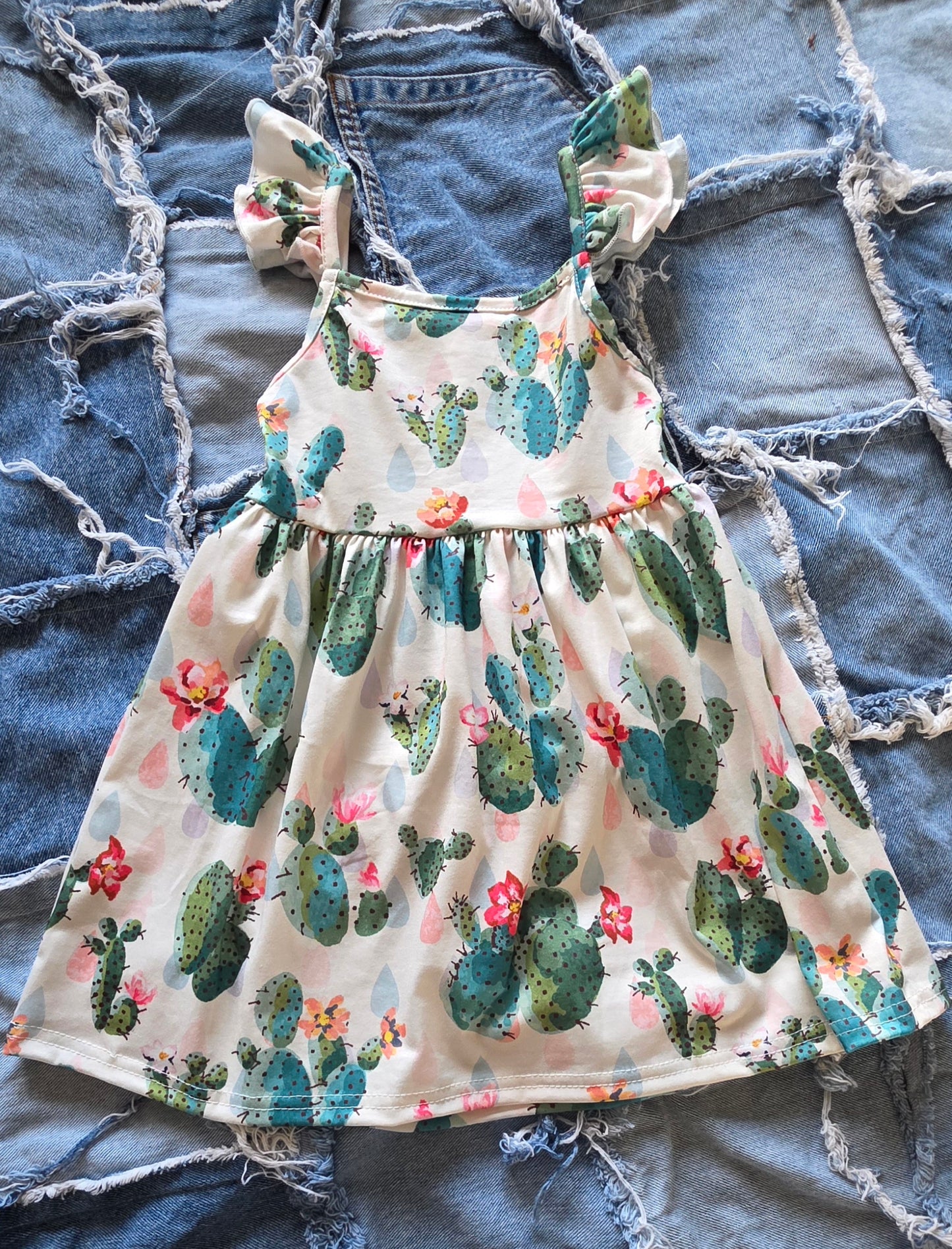 Summer Girls Cactus Dress