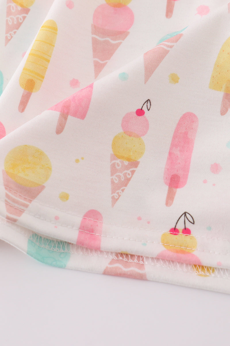 Abby & Evie
Mint ice cream embroidery dress
