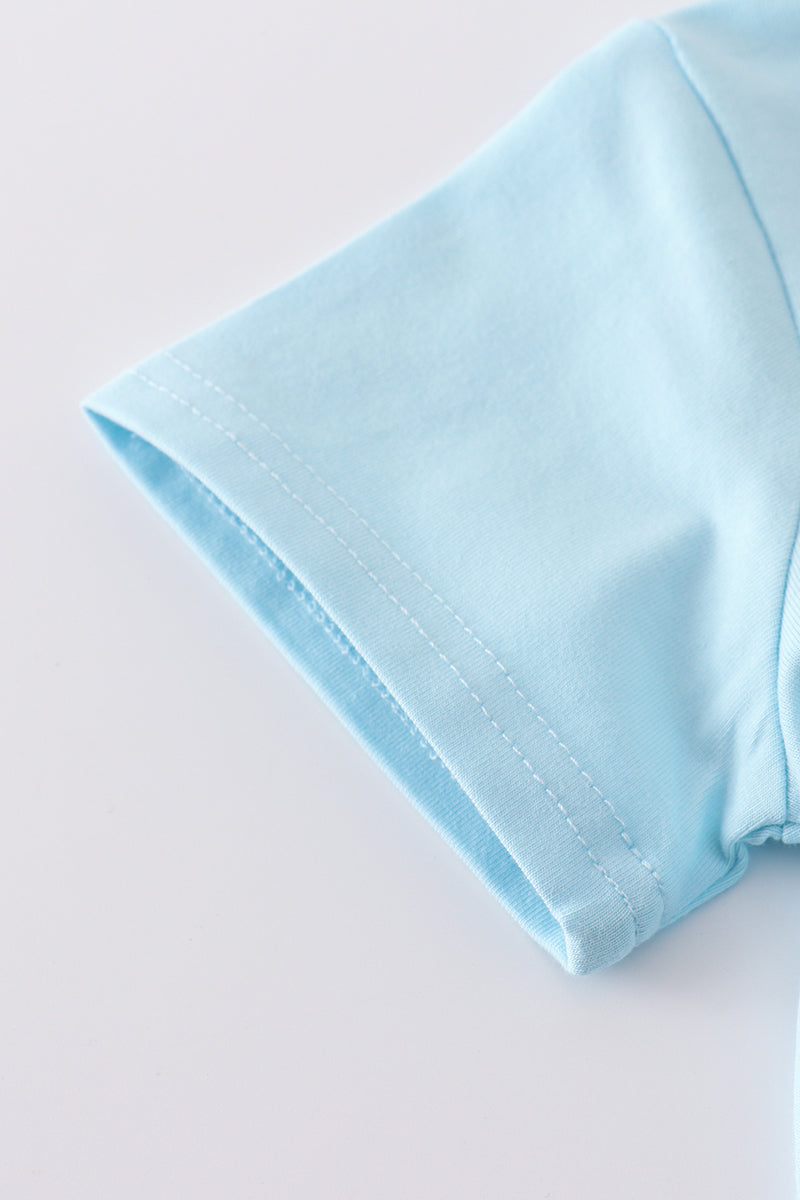 Abby & Evie Premium
Premium blue rainbow top
