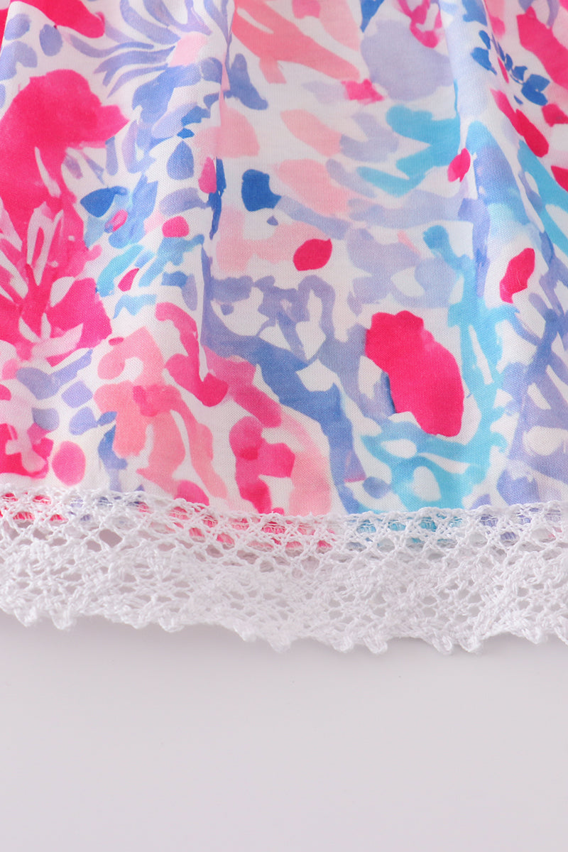 Abby & Evie
Tropical Sunset Waves set
