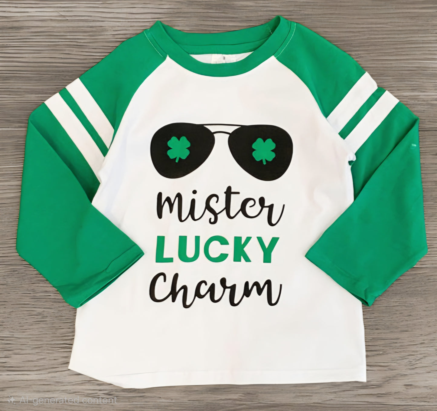 "Mister Lucky Charm" Raglan Tee