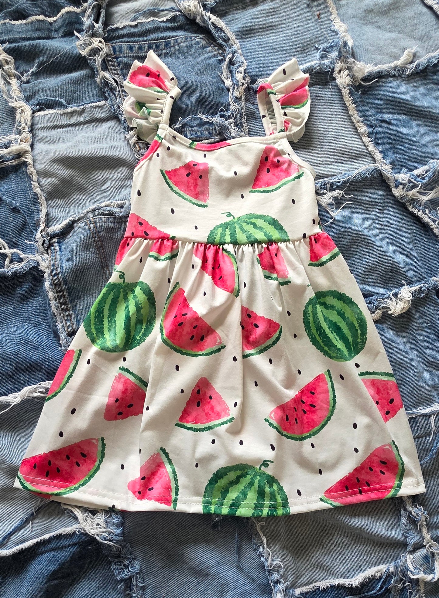 Summer Girls Watermelon Dress