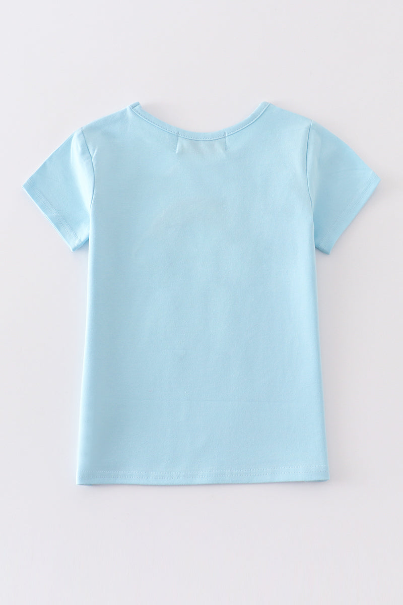 Abby & Evie Premium
Premium blue rainbow top