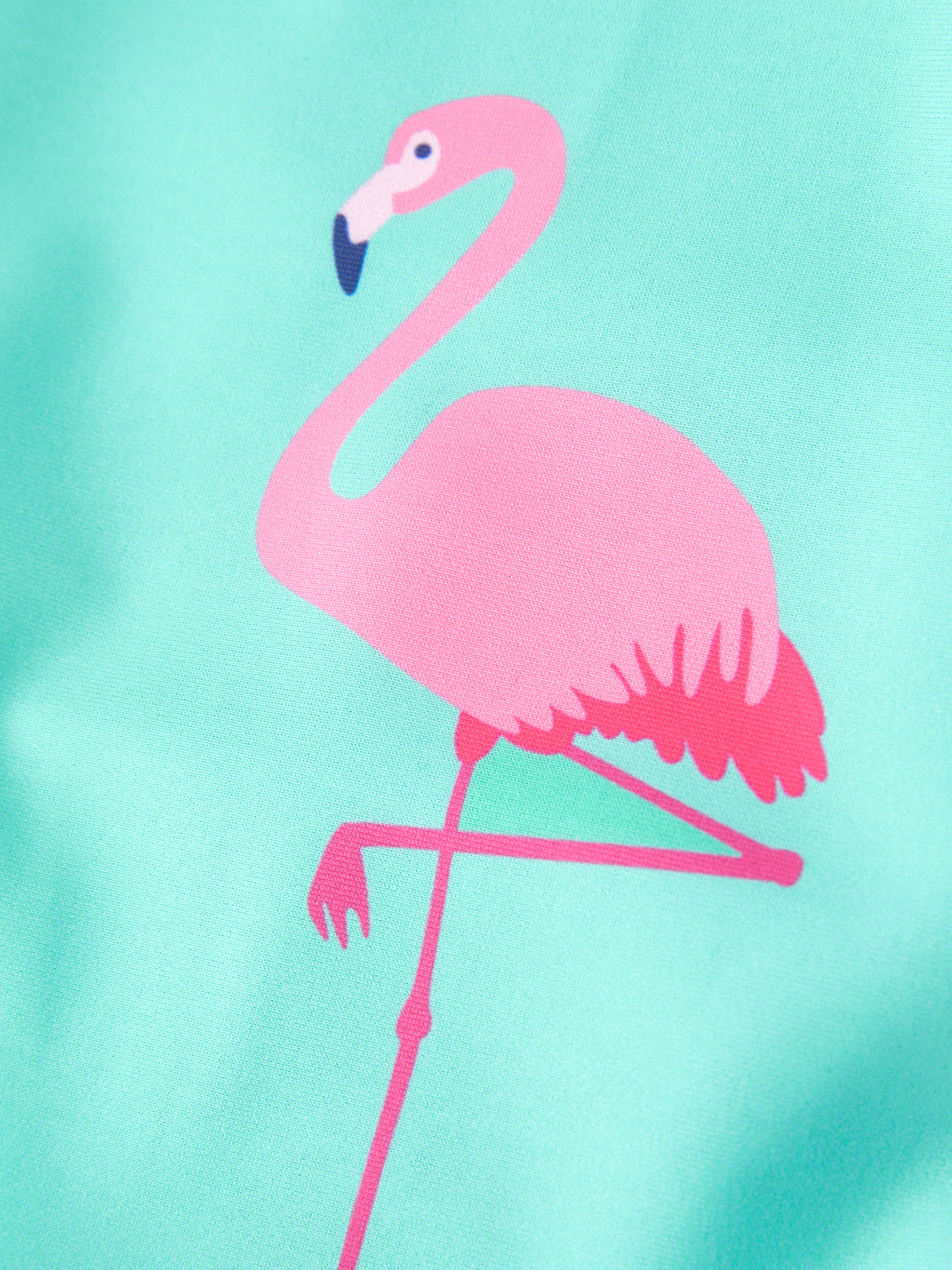“Flamingo” Tie Shoulder Swimsuit