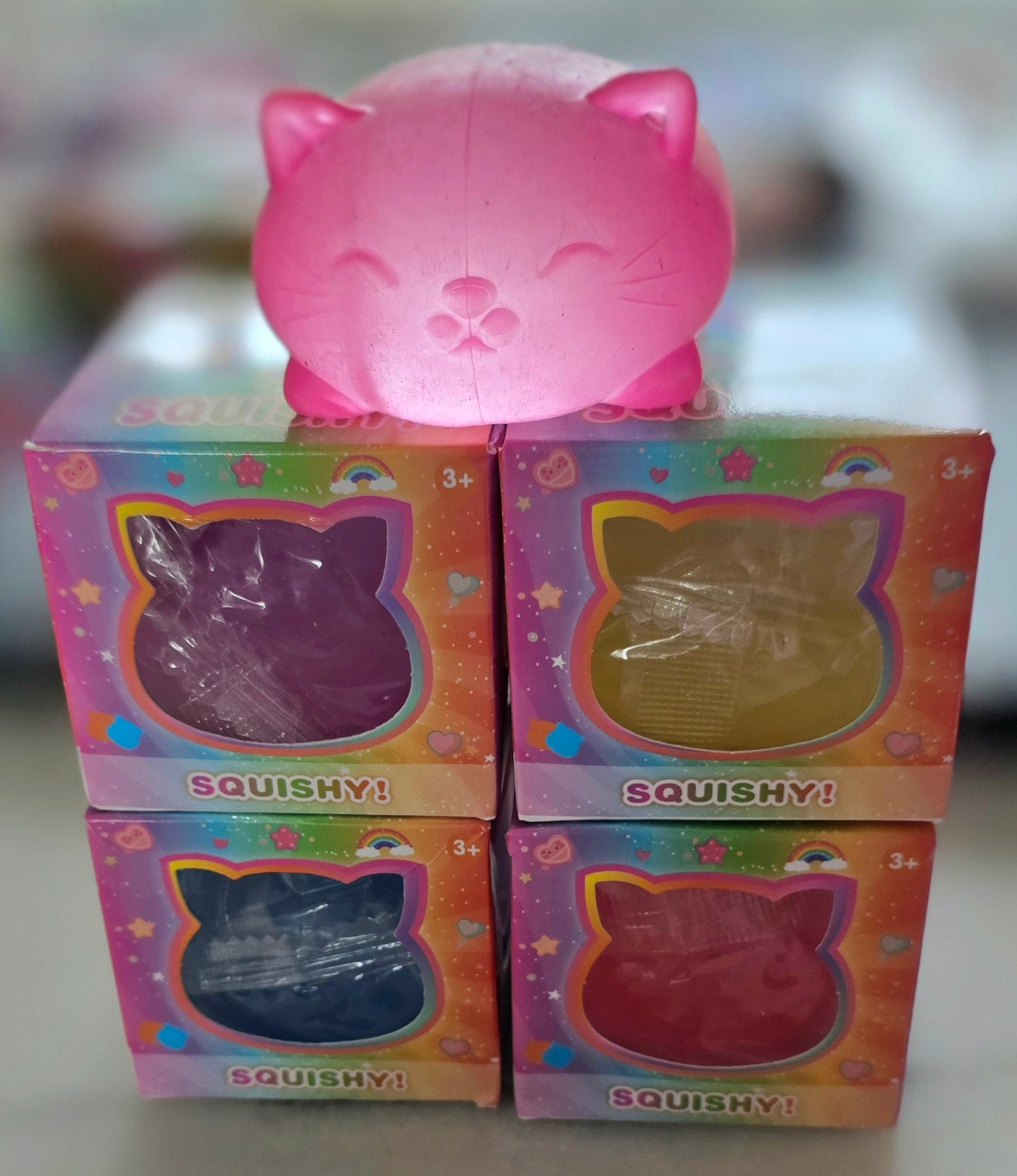 Squishy Cat Assorted Colors