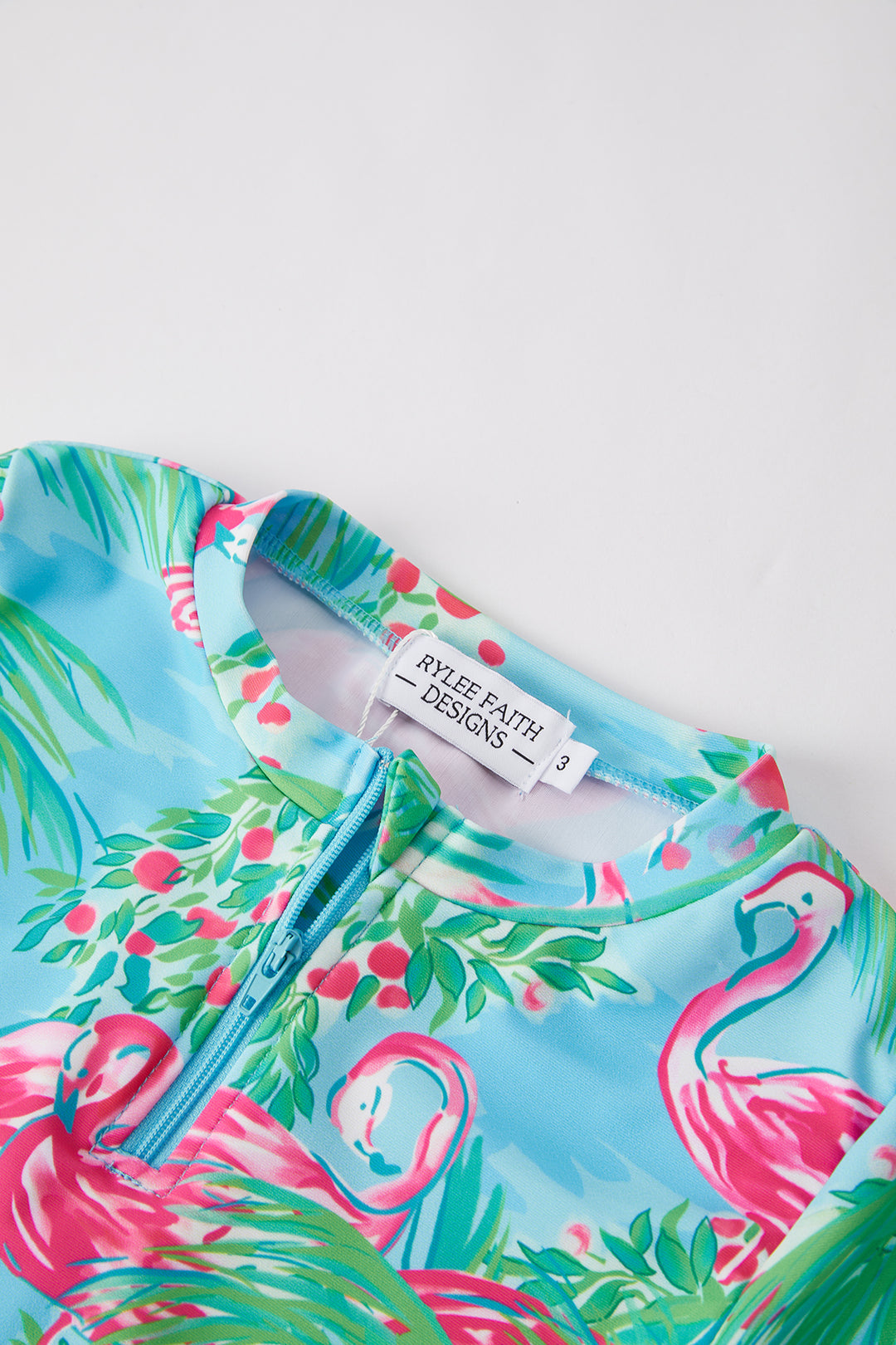 "Flamingo” Floral Boutique Swimsuit