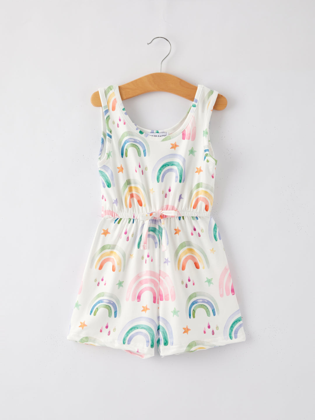 Rainbow Milk Silk Romper