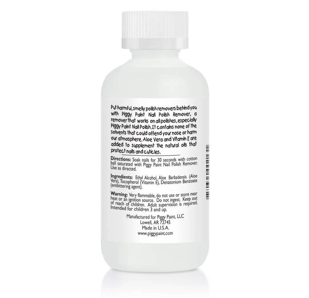 Piggy Paint Nail Polish Remover Actone Free