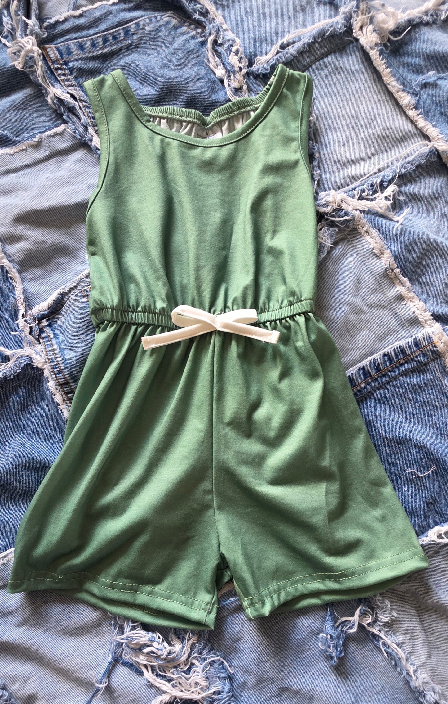 Olive Girls Jumpsuit