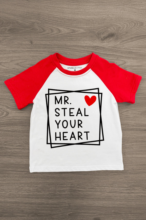 Mr. Steal Your Heart Raglan Tee