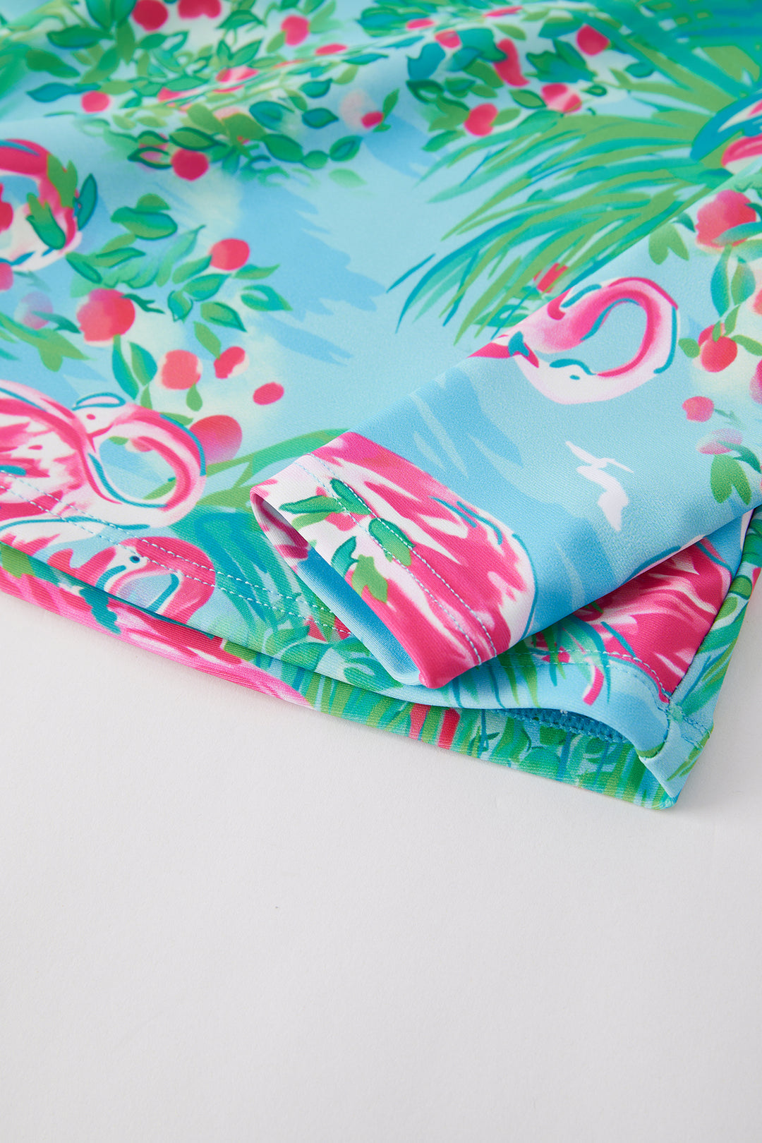 "Flamingo” Floral Boutique Swimsuit