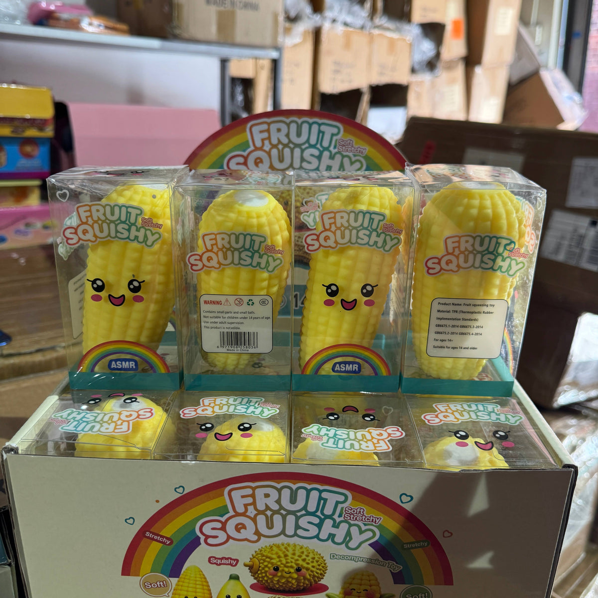 Crackling Crunchy Corn Squishy