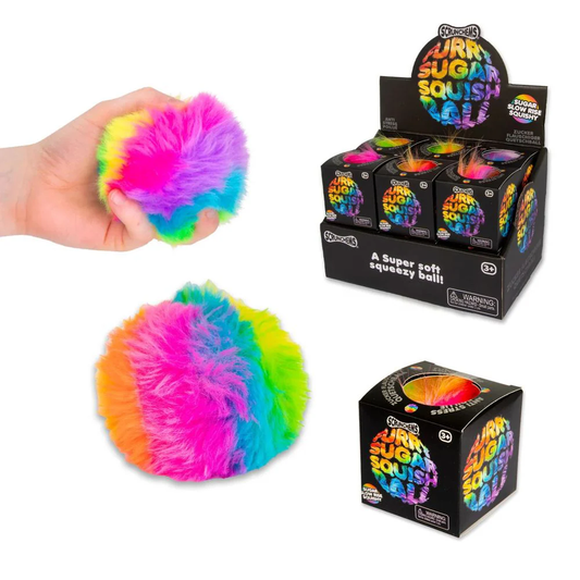 (ETA 9/9/26) Scrunchems® Furry Sugar Stress Ball Squishy Fidget Toy (1pc)