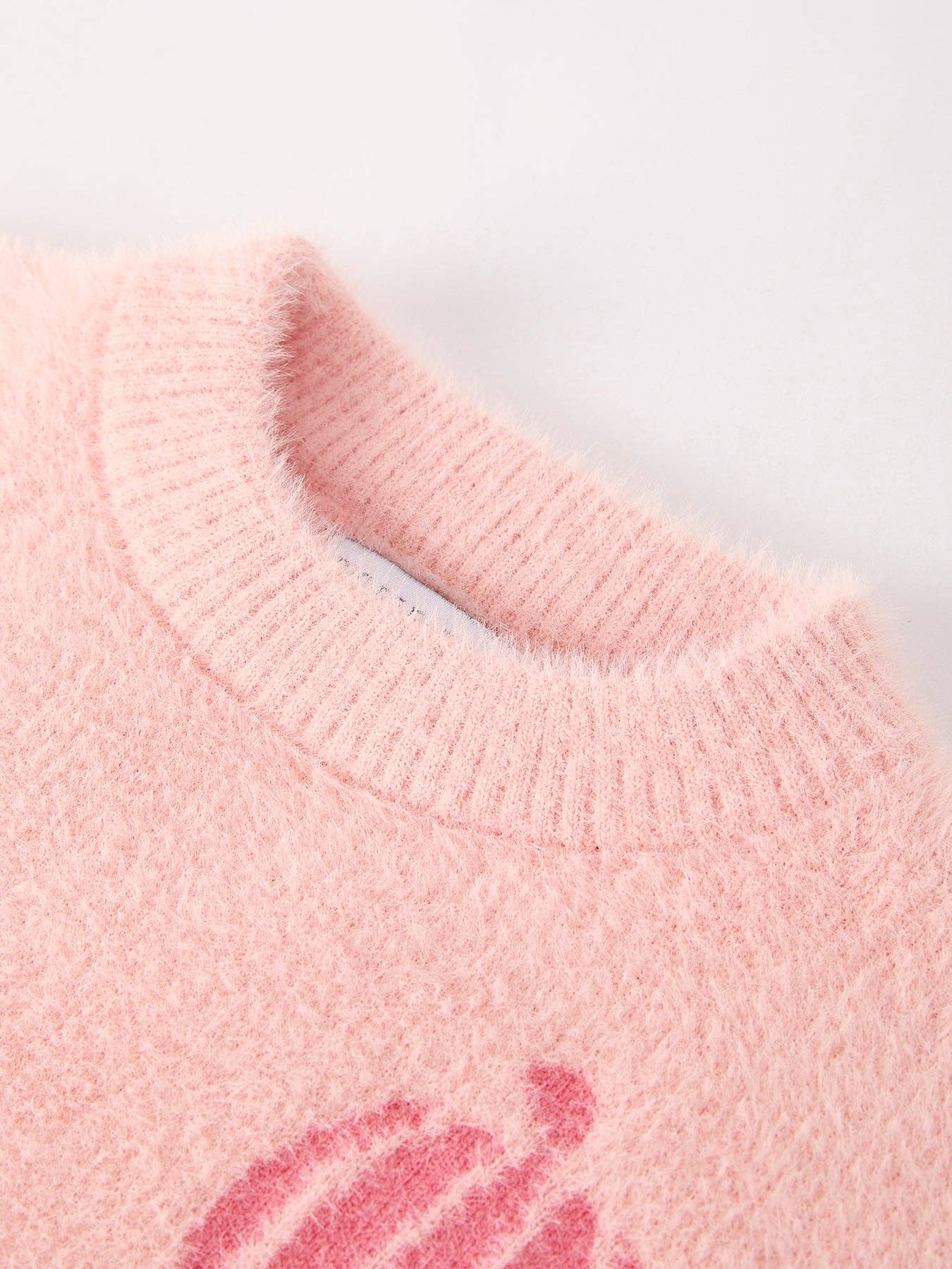 Pink Pumpkin Pullover Sweater