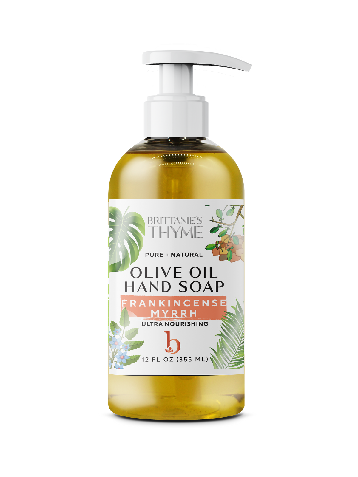 Frankincense Myrrh Olive Oil Hand Soap