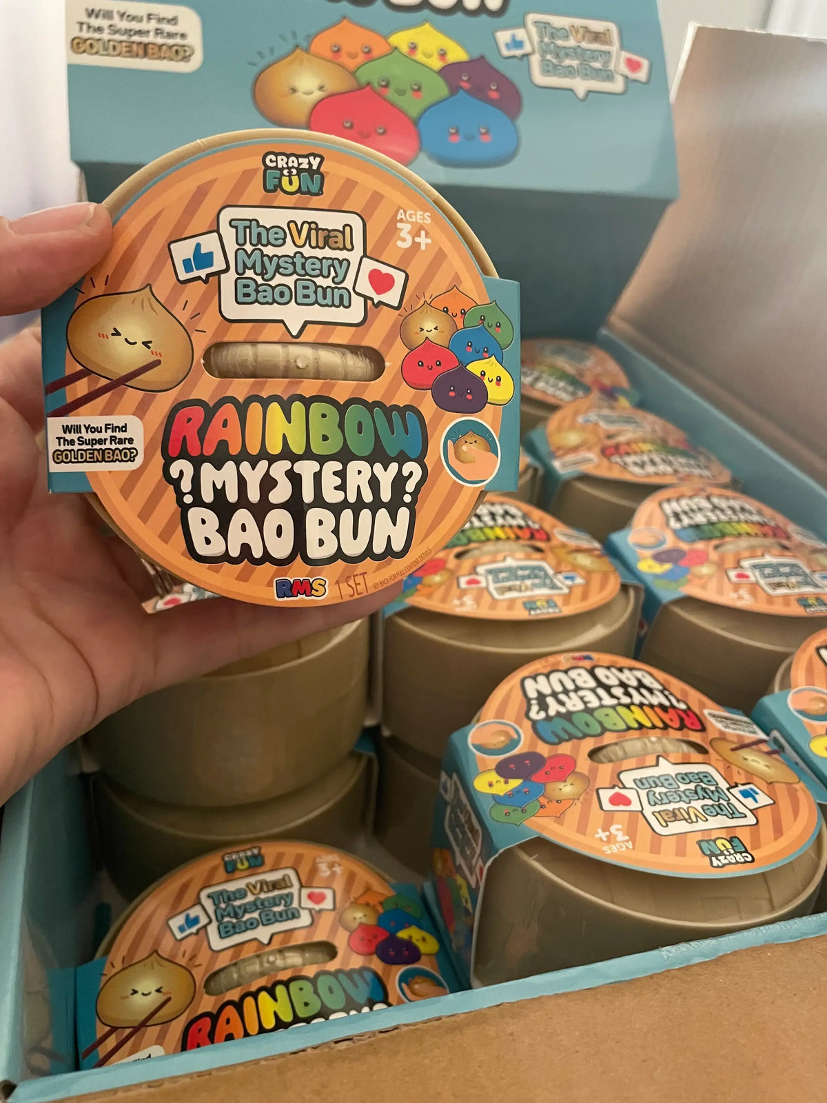 ETA 11/9/26 RMS® Crazy Fun™ Mystery Bao Bun – Rare Rainbow Chase