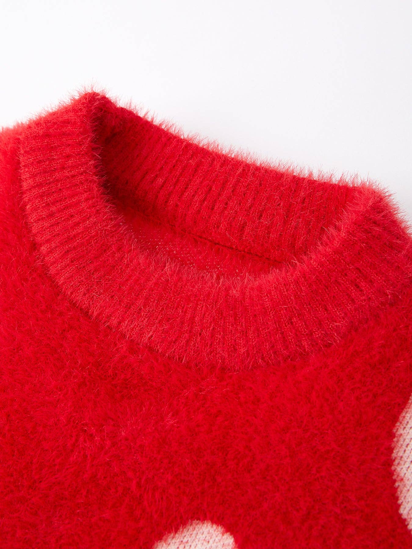 Red Heart Cozy Soft Pullover Sweater