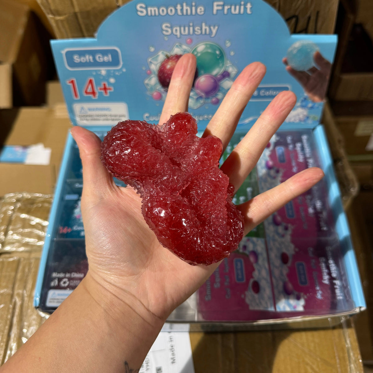 Mixed Berry Fruit Icy Slushy Ball Squishy