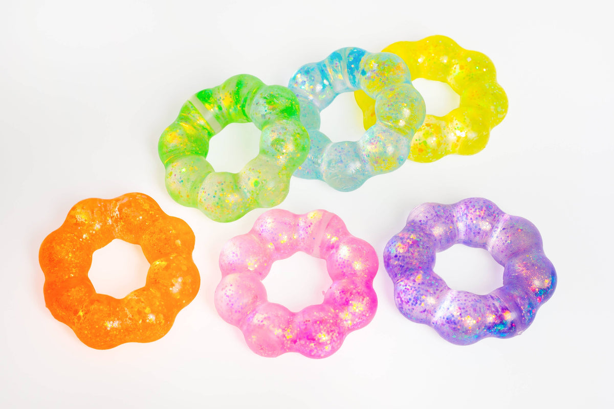 (ETA 9/23/26)Squeez Squishies® Fidget Sugar Bracelet (1pc) Assorted Colors