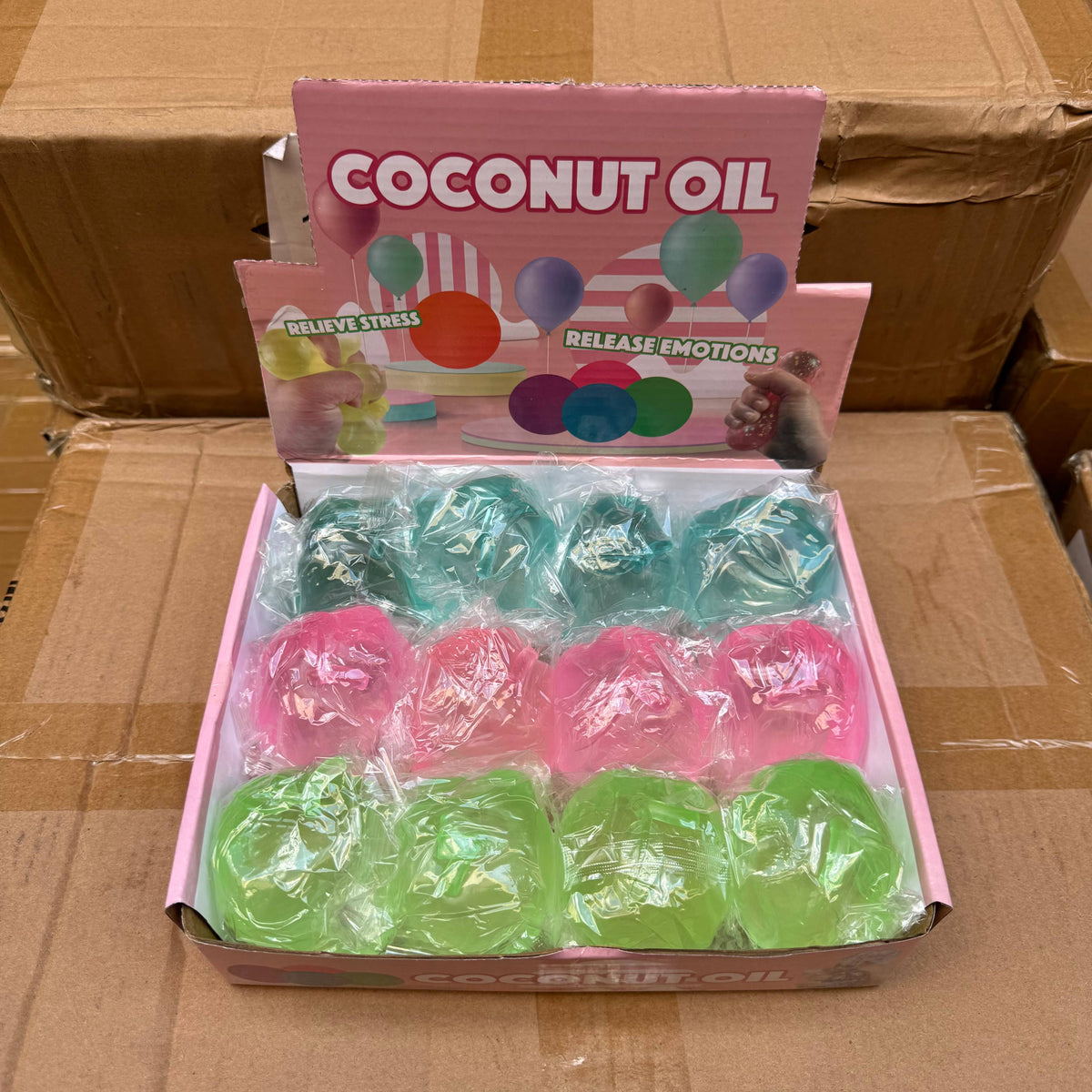 Coconut Oil Vaseline Colorful Apple Toy