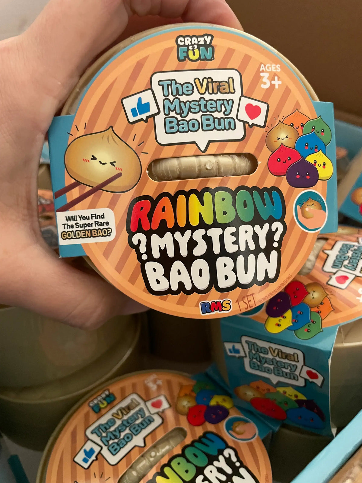 ETA 11/9/26 RMS® Crazy Fun™ Mystery Bao Bun – Rare Rainbow Chase