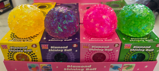 Diamond Shining Ball Squishy Assorted Colors