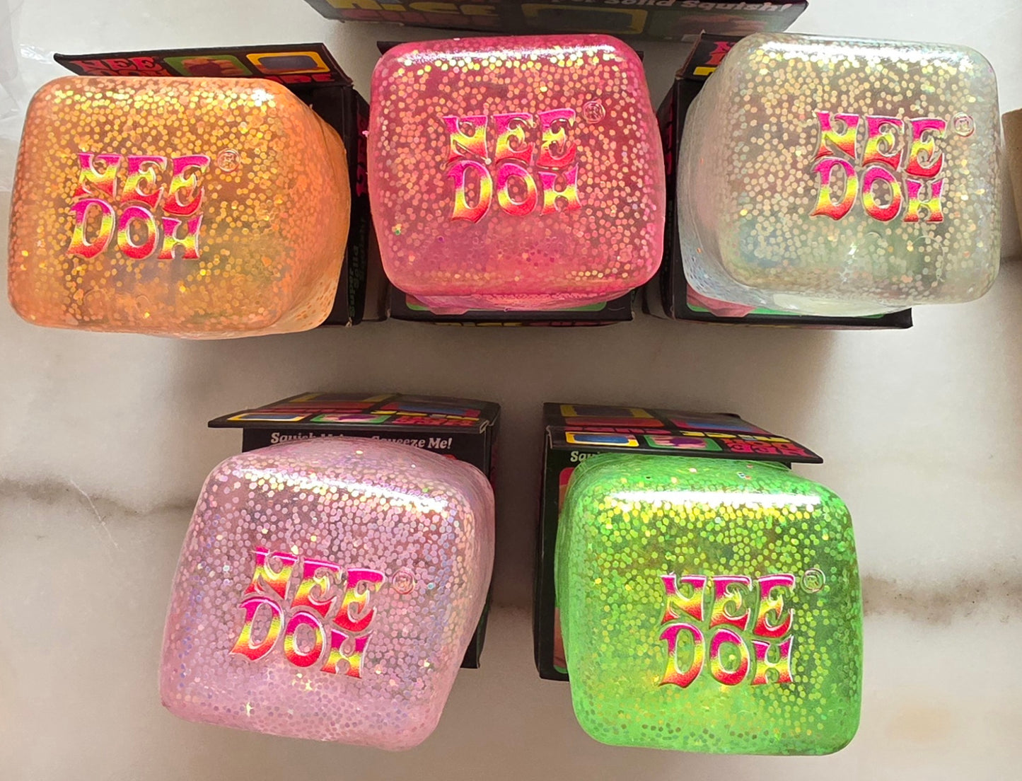 Glitter Glow Cube Assorted Colors