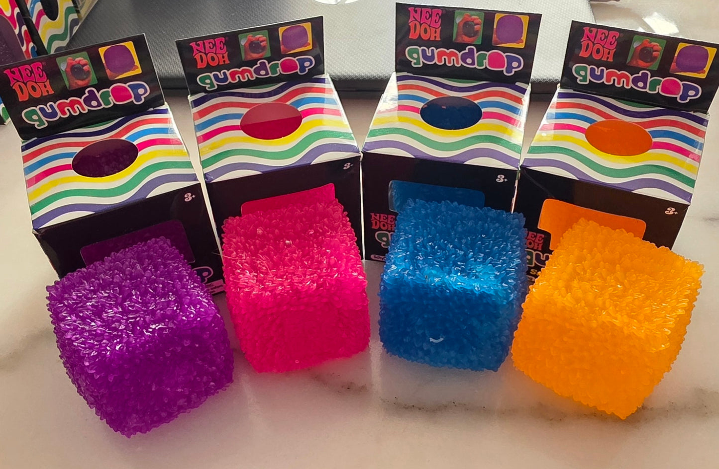 Rice Cube Squishy Assorted Colors