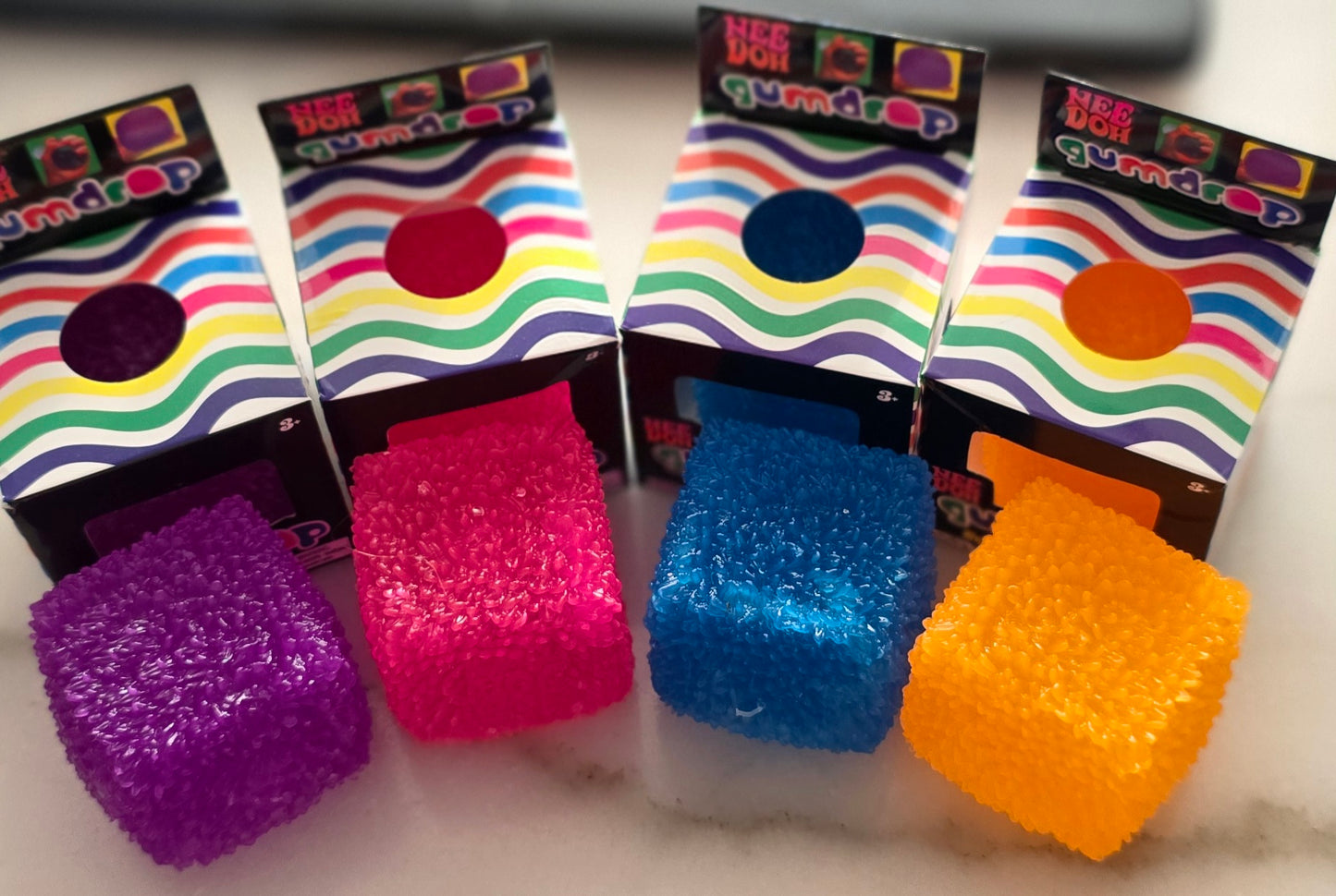 Rice Cube Squishy Assorted Colors