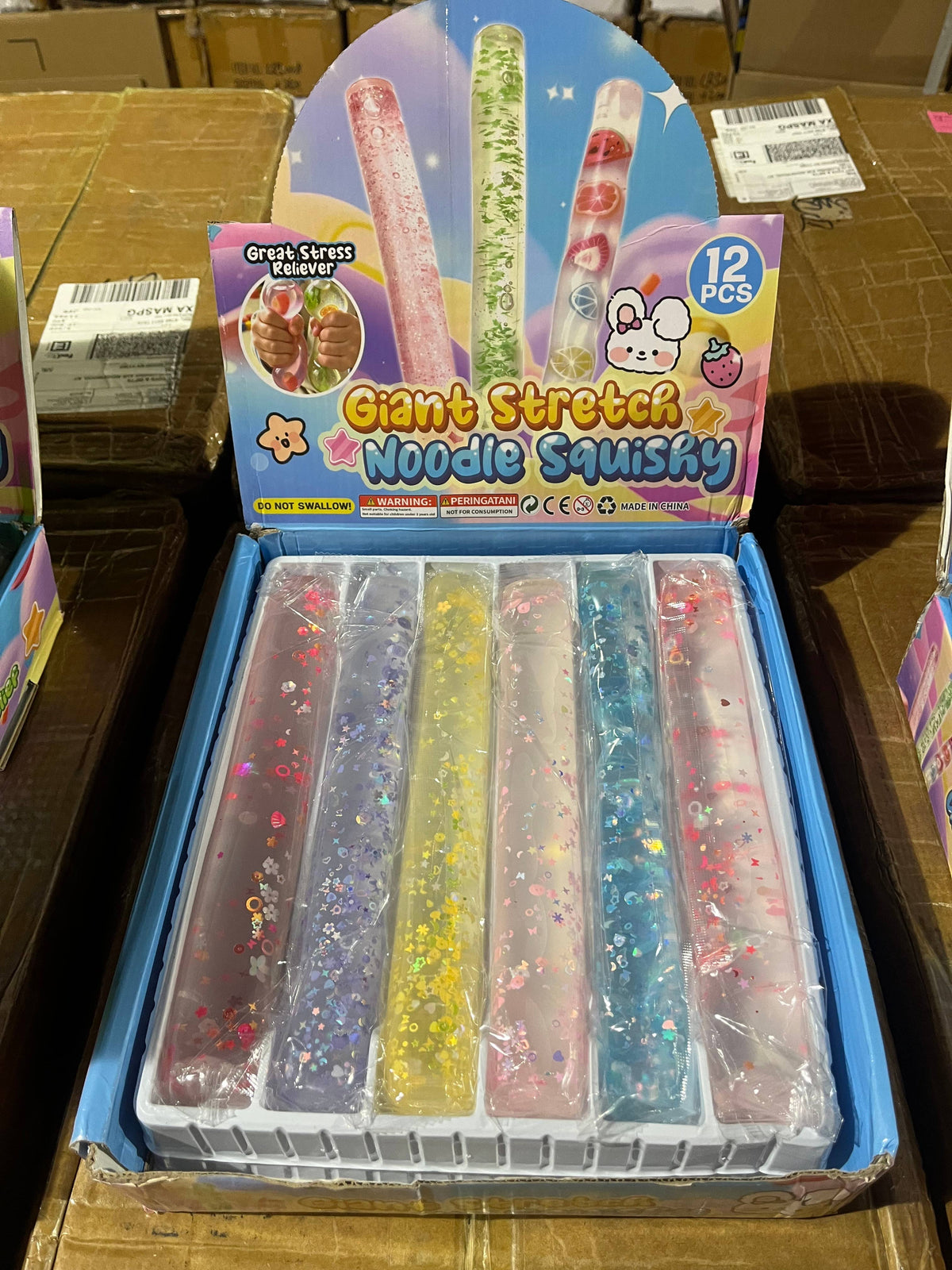 Coconut Oil Mini Charms Giant Noodle/Stick
