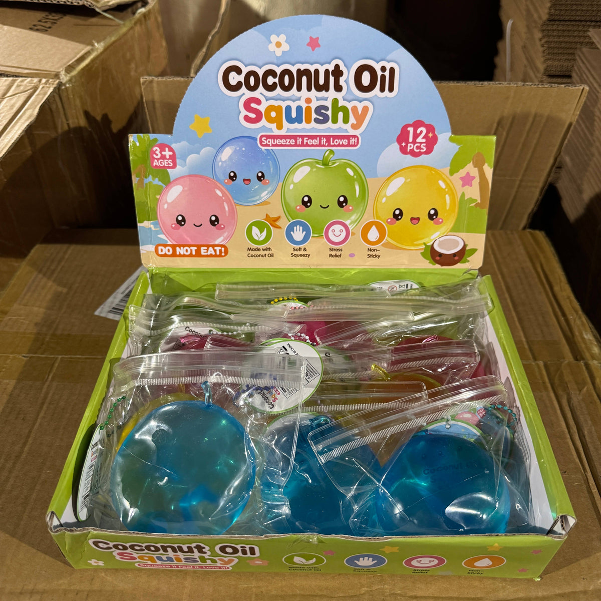 Coconut Oil Vaseline Colorful Apple Toy