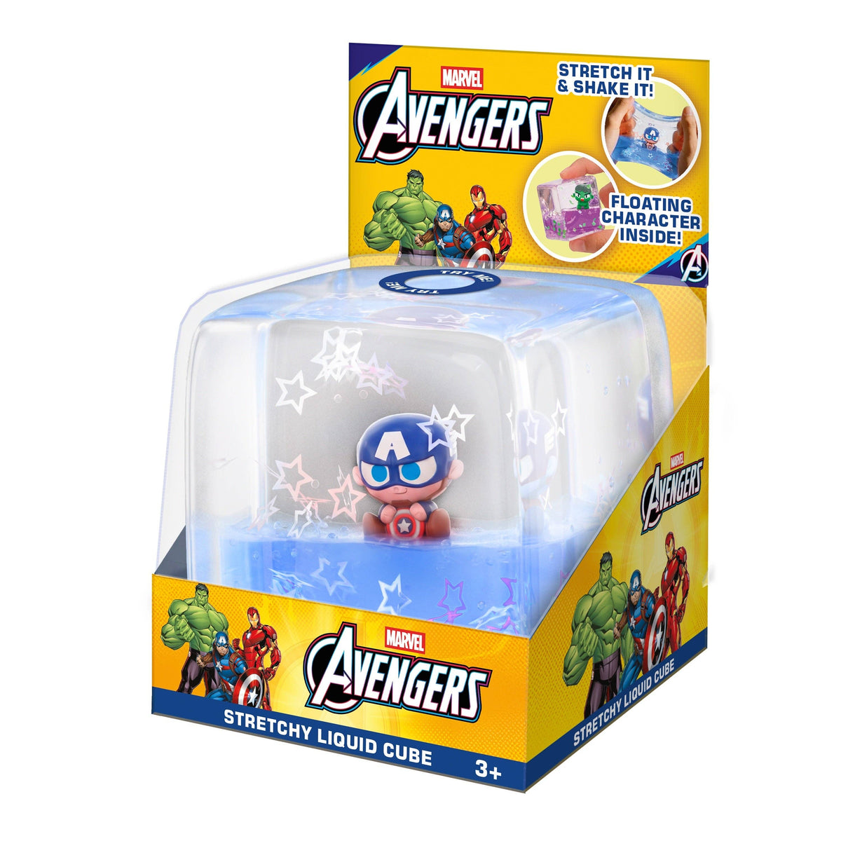 (ETA 11/16/26) Marvel® Avengers Stretchy Liquid Cube Fidget Toy