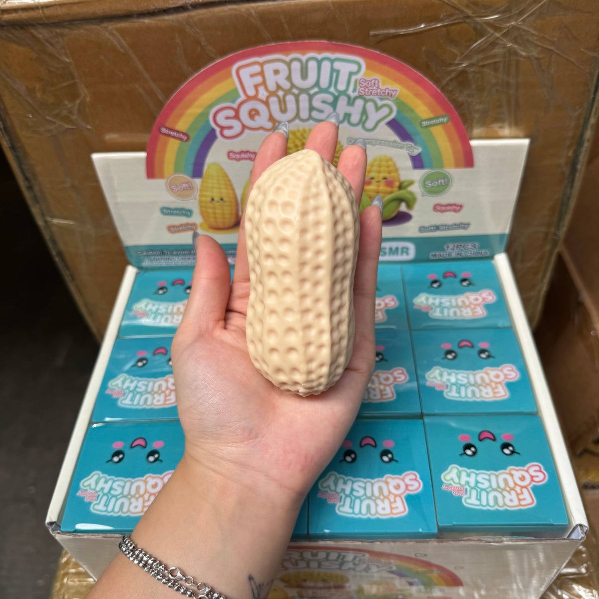 Crackling Crunchy Large Peanut Squishy