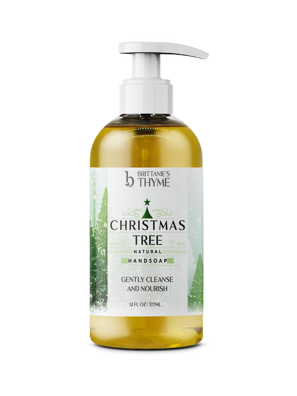 Christmas Tree Olive Oil Hand Soap
