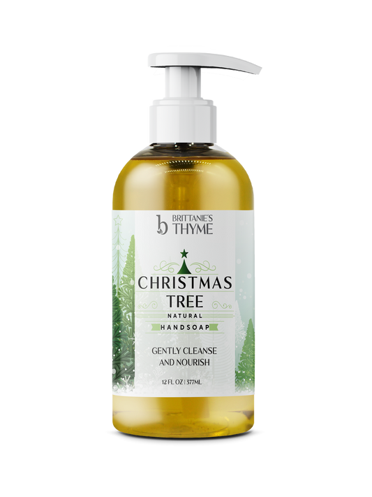 Christmas Tree Olive Oil Hand Soap