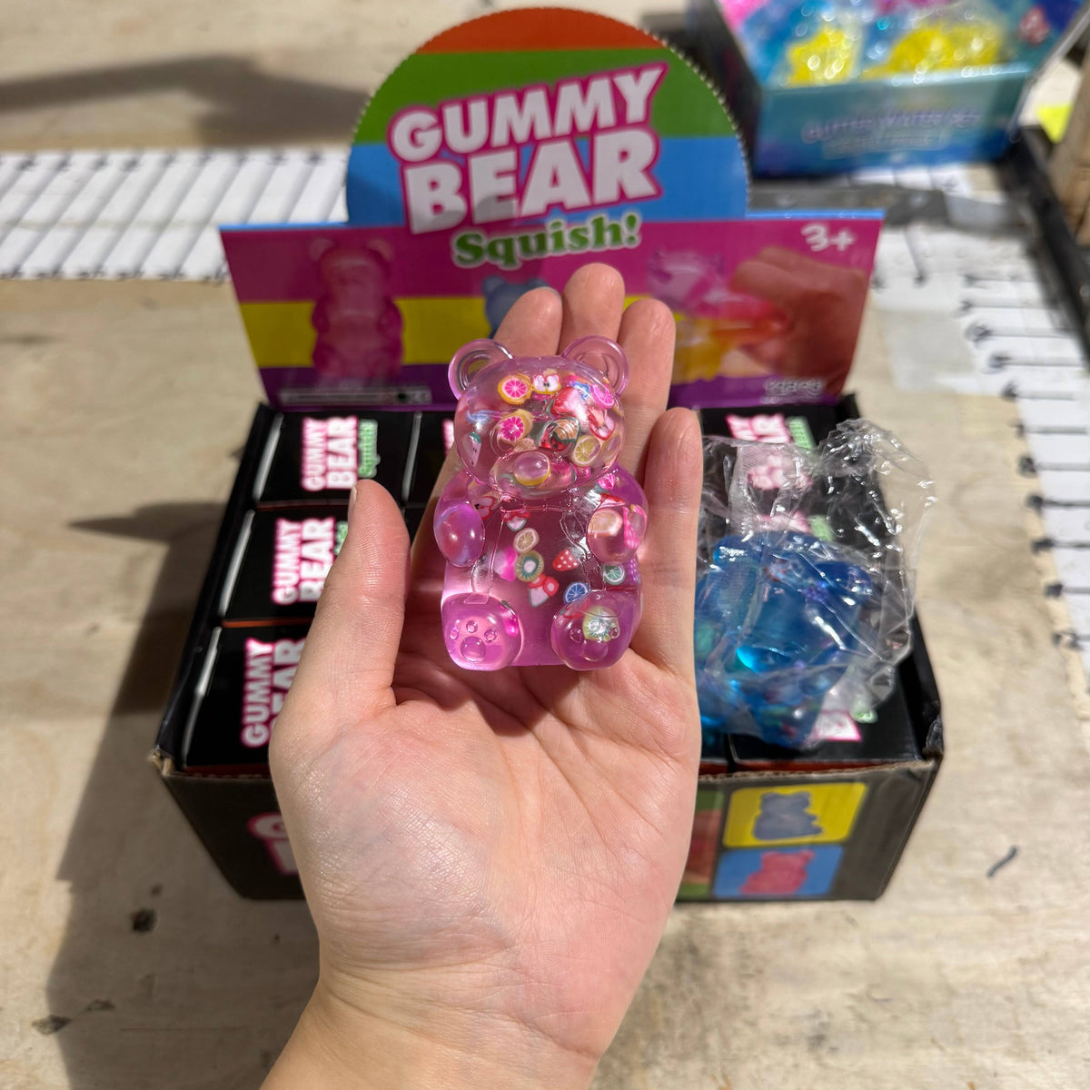 Sugar Squeeze Confetti Fruit Gummy Bear | Trendy | A120