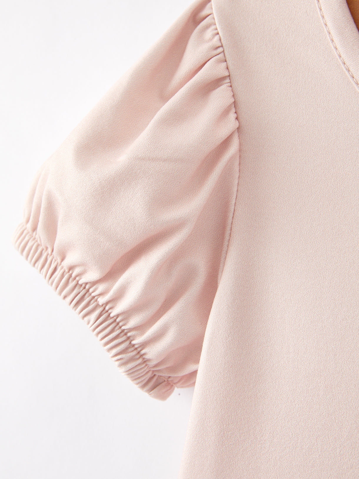 Light Pink Milk Silk Dress